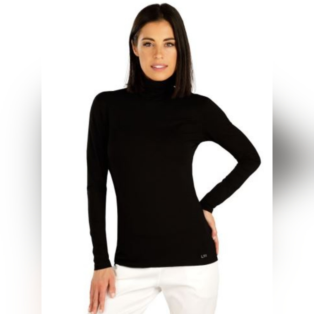 Kit and Ace Black Cashmere Blend Cowl neck Sweater. Size: 2.